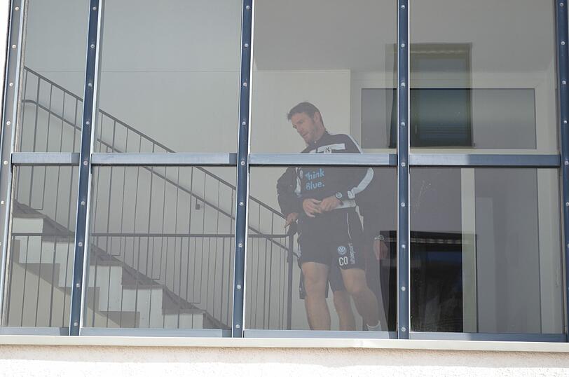 TSV-1860-Trainer Ricardo Moniz muss gehen: Die Bilder von seinem Abgang an der Grünwalder Straße.