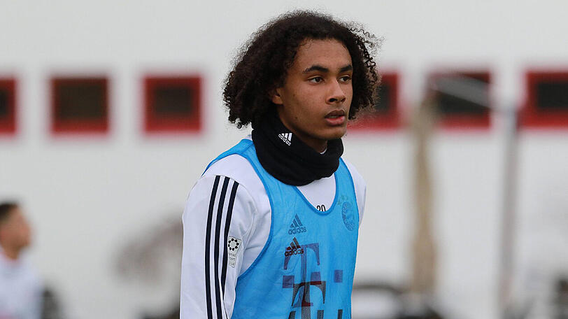 Der niederländisch-nigerianische Angreifer Joshua Zirkzee kam im Sommer 2017 zum FC Bayern und spielt für die U17. Der Vertrag des 16-Jährigen läuft noch bis Juni 2020.