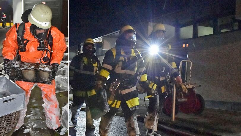 Am Montagabend musste die Feuerwehr zu einem Spezialeinsatz in die Lauensteinstraße ausrücken. Am Montagabend musste die Feuerwehr zu einem Spezialeinsatz in die Lauensteinstraße ausrücken.