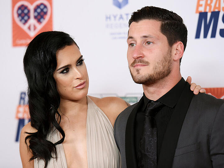 Traumpaar: Rumer Willis und Tanzpartner Val Chmerkovskiy im April bei einer Charity-Gala