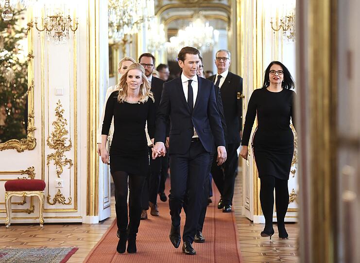 Sebastian Kurz und Susanne Thier sind schon seit der gemeinsamen Schulzeit ein Paar.