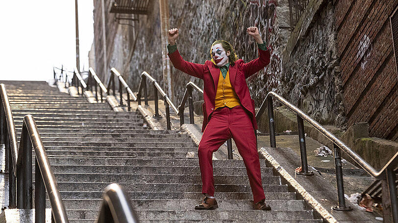 Joaquin Phoenix könnte als "Joker" mit dem Oscar belohnt werden.