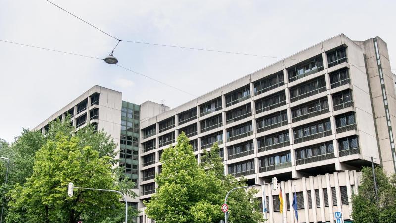 Das Gerichtsgebäude für das Amtsgericht, das Landgericht I und II in München.