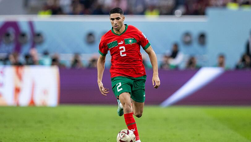 Entschuldigte sich bei FIFA-Boss Gianni Infantino : Achraf Hakimi