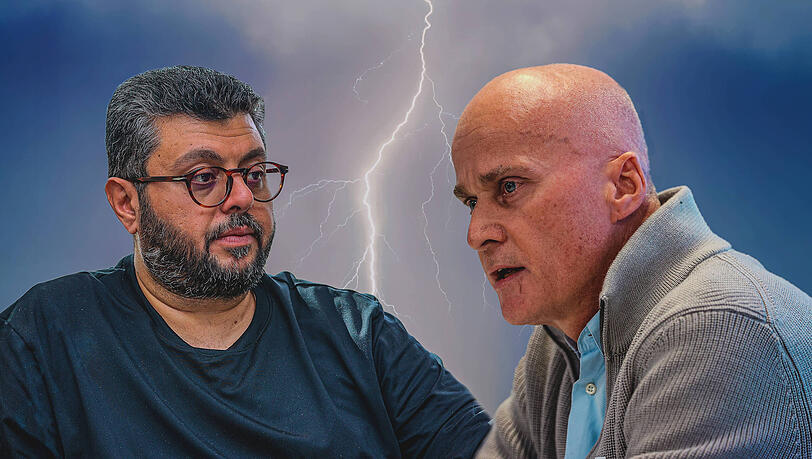 Liefern sich einen unermüdlichen Machtkampf: Sechzig-Präsident Robert Reisinger und Investor Hasan Ismaik.