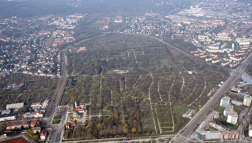 Der Westfriedhof in München. (Archivbild)