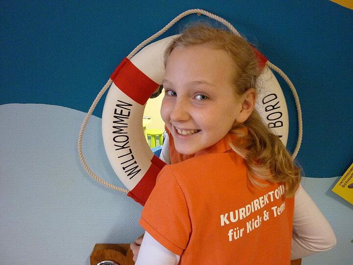Emma Frost ist 10 Jahre alt und ist schon Kurdirektorin von Usedom