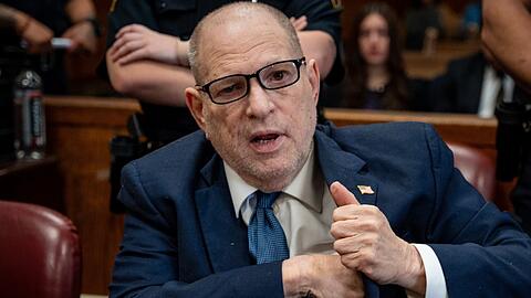 Der gefallene Filmmogul Harvey Weinstein hat zahlreiche gesundheitliche Probleme.