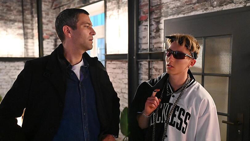 "Alles was z&auml;hlt": Dragan (l.) ist erleichtert, als Lennox (r.) sein neues Image besser erf&uuml;llt als erwartet.