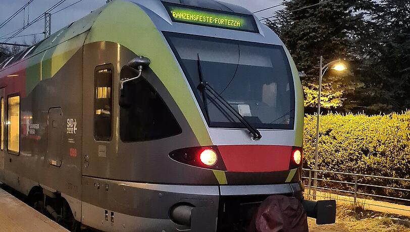 Auf der Strecke der Pustertalbahn geht zeitweise nichts mehr.