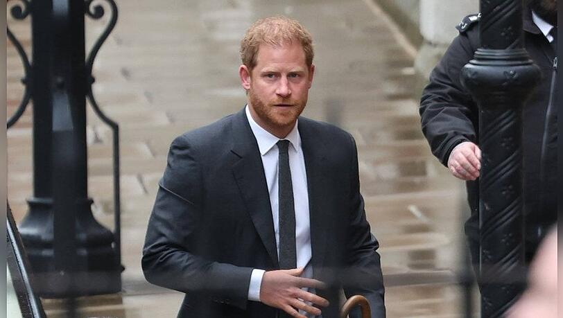 Prinz Harry ist derzeit für ein Gerichtsverfahren in London.