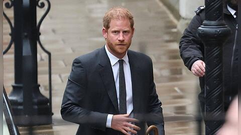 Prinz Harry ist derzeit für ein Gerichtsverfahren in London.
