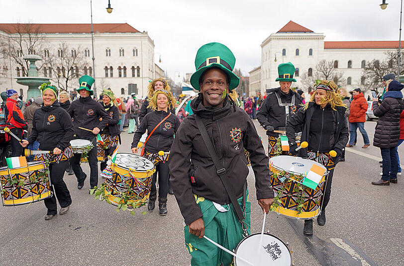 St. Patrick's Day Parade 2016 in München. Die besten Bilder.