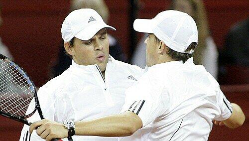 Bob und Mike Bryan. Bob und Mike Bryan.