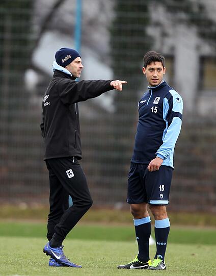 Insgesamt haben acht Spieler am "freien" Freitag trainiert: Ola Kamara, Rob Friend, Malik Fathi, Michael Netolitzky, Korbinian Vollmann, Grzegorz Wojtkowiak, Christopher Schindler und Moritz Stoppelkamp. Hier die Trainingsbilder.