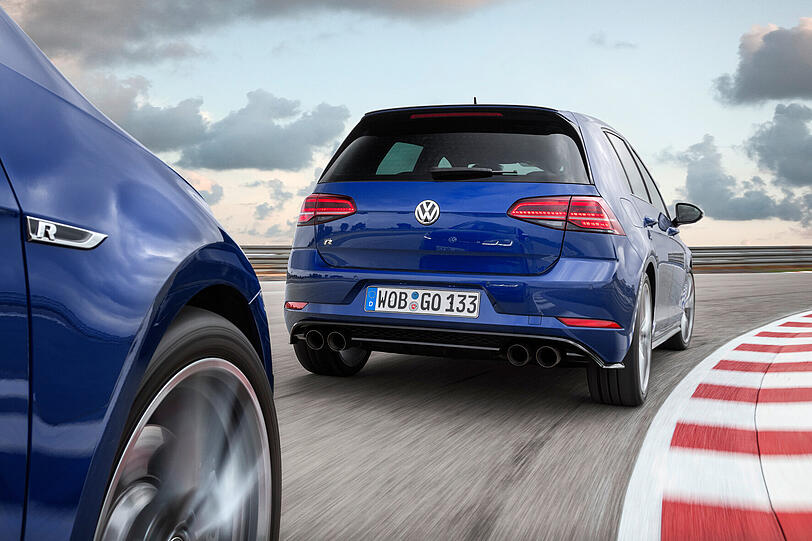 Schnell, stark, kompakt: Der um zehn auf 310 PS erstarkte Golf R ist ein waschechter Sportwagen für alle Tage.