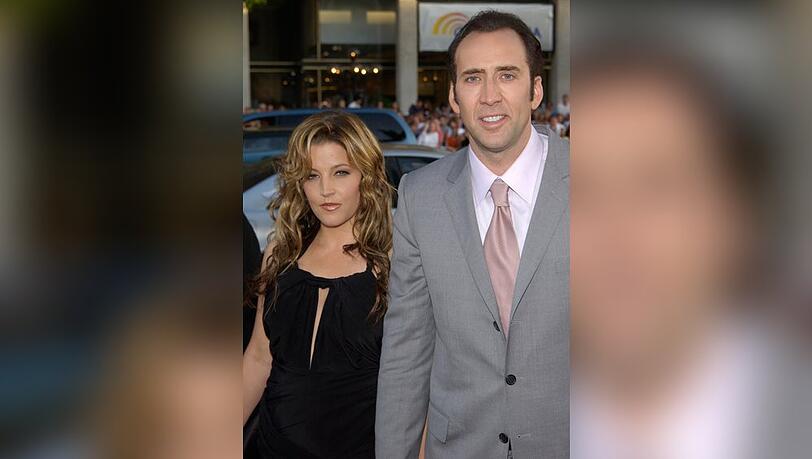 Lisa Marie Presley und Nicolas Cage heirateten 2002.