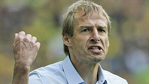 Klinsmann, der 15-Minuten-Motivator. Klinsmann, der 15-Minuten-Motivator.