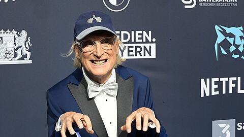 Für Komiker Otto Waalkes gab es bei der Preisverleihung stürmischen Beifall.