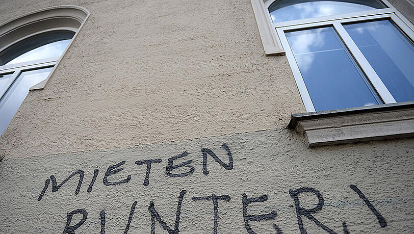 Graffiti auf einer Münchner Hauswand. Graffiti auf einer Münchner Hauswand.