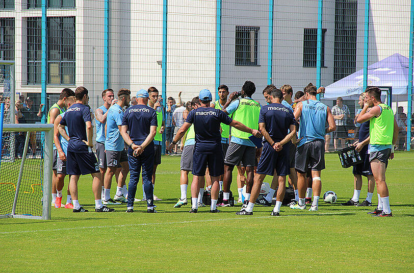 Der TSV 1860 trainiert bereits fleißig für den Start in die Zweitliga-Saison.