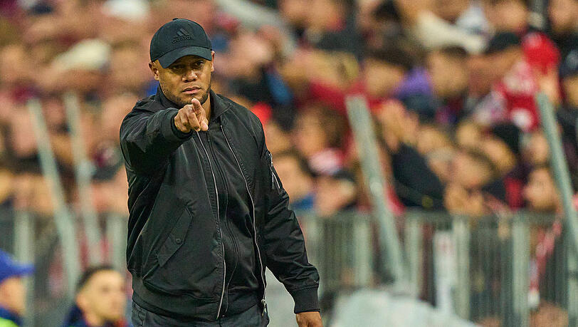 Will gegen Aston Villa ungeschlagen bleiben: Bayern-Trainer Vincent Kompany. Will gegen Aston Villa ungeschlagen bleiben: Bayern-Trainer Vincent Kompany.