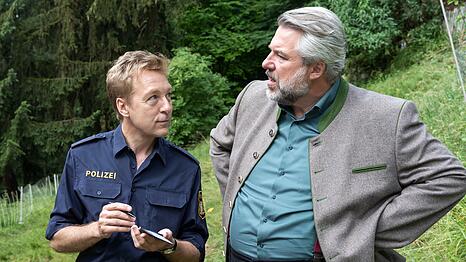 Max M&uuml;ller und Dieter Fischer spielen seit Jahren gemeinsam in "Die Rosenheim-Cops".