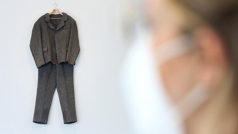 Der Filzanzug (1970) von Joseph Beuys im Ruhrmuseum Essen.