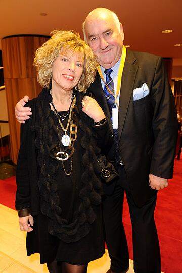 Prof. Dr.Dr.h.c. Werner Weidenfeld und Frau Prof. Gabriele Weidenfeld