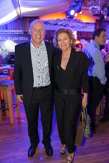 Harti Weirather und Ehefrau Hanni Wenzel