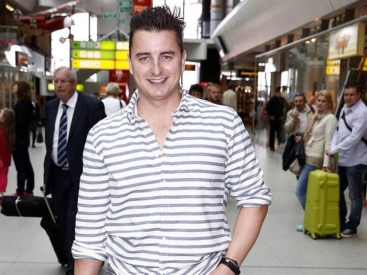 Andreas Gabalier vor seinem Konzert auf der Berliner Waldbühne