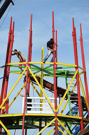 Aus is' - das war's für dieses Jahr mit der Wiesn. Jetzt beginnt der große Abbau auf der Theresienwiese - klicken Sie sich durch die Bilderstrecke.