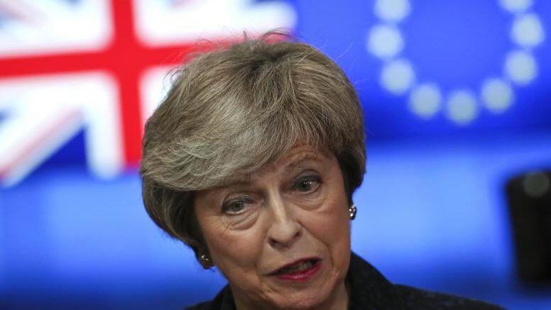 Die britische Premierministerin Theresa May. Bisher lehnt die EU jegliche Änderung am Brexit-Abkommen kategorisch ab.
