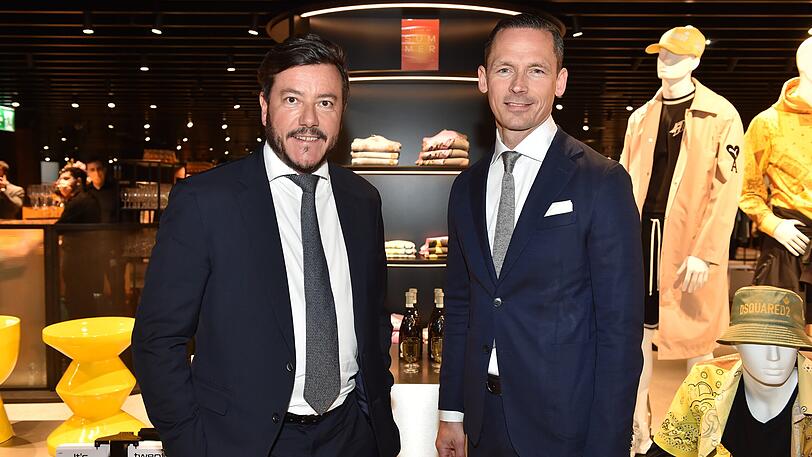 Rene Benko und Alexander Repp