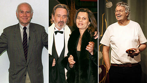 Loriot, Helmut Dietl und Gerhard Polt