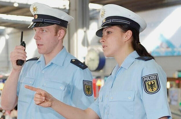Die Bundespolizei auf einem Einsatz am Hauptbahnhof (Symbolbild).