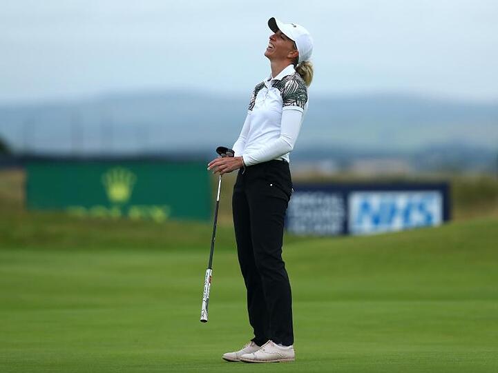 Golferin Sophia Popov ist die Siegerin der British Open 2020.
