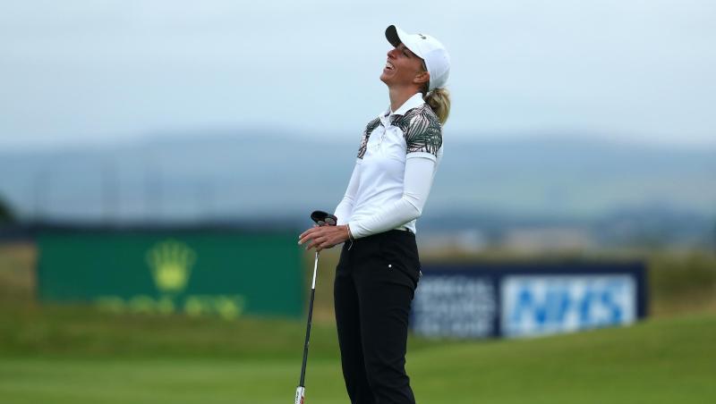 Golferin Sophia Popov ist die Siegerin der British Open 2020. Golferin Sophia Popov ist die Siegerin der British Open 2020.