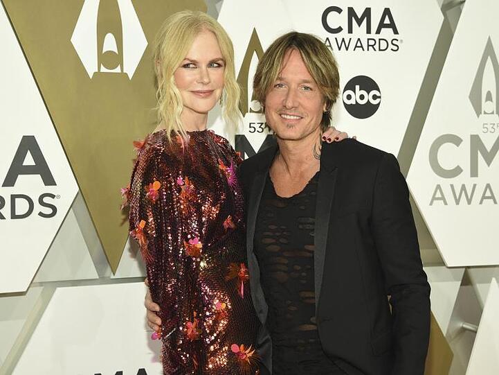 Traditionell begleitet Nicole Kidman ihren Mann Keith Urban alljährlich zu den Country Music Awards.