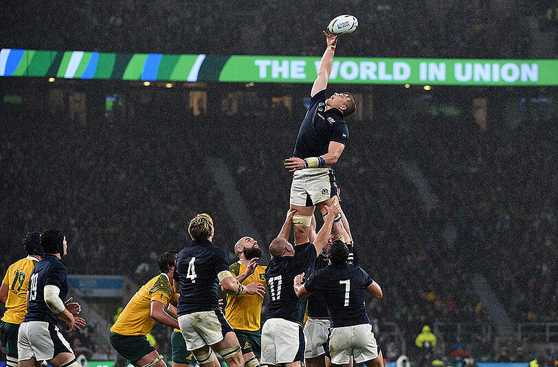 Auch die Schotten sind ausgeschieden: Die Halbfinal-Spiele der Rugby-WM in England finden ohne ein europäisches Team statt.