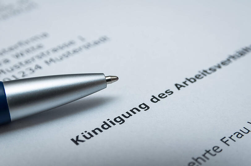 Eine Kündigung kann gedruckt sein, unterschrieben aber muss sie handschriftlich sein.