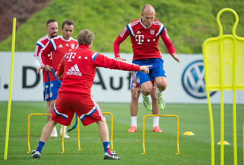 Der FC Bayern im Trainingslager: Die Bilder von Tag 3.