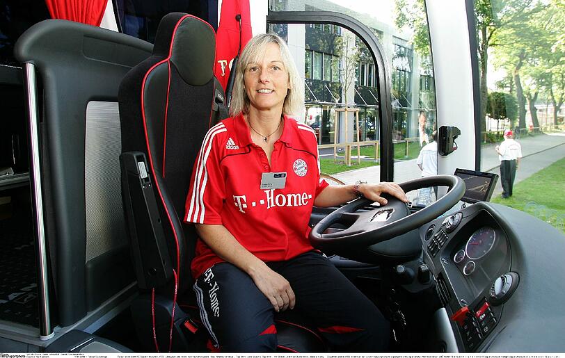 Bayerns Busfahrerin Sandra König.