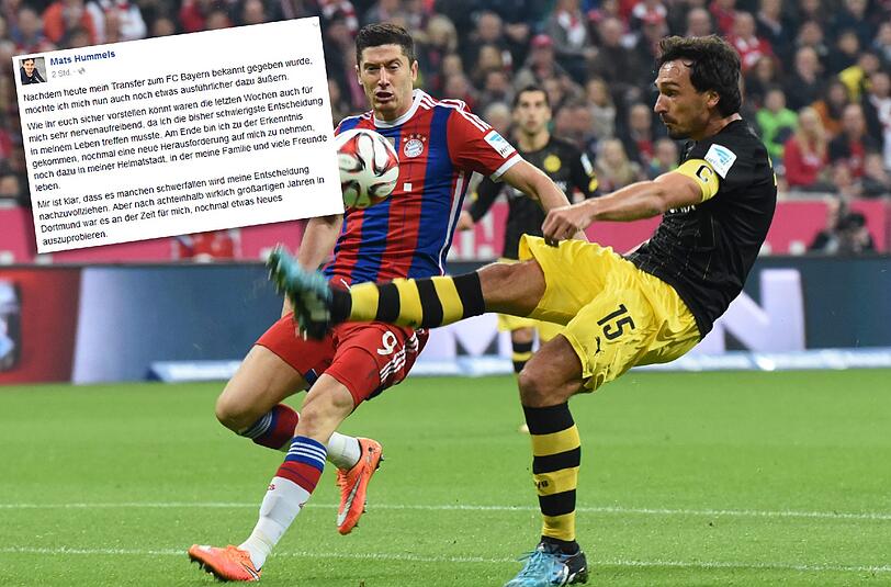 Mats Hummels hat sich via Facebook erklärt.