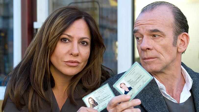 Die Leipziger "Tatort"-Komissare Simone Thomalla und Martin Wuttke
