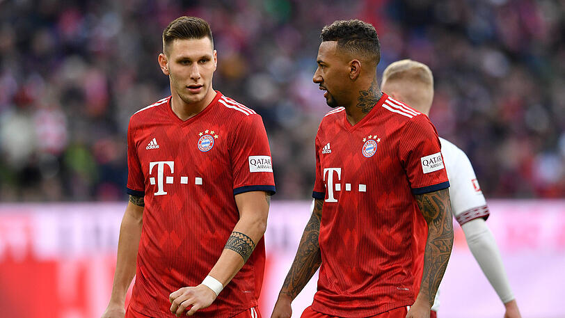 Niklas Süle (li.) outet sich als "Riesenfan" von Jérôme Boateng (re.)
