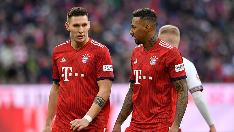 Niklas Süle (li.) outet sich als "Riesenfan" von Jérôme Boateng (re.) Niklas Süle (li.) outet sich als "Riesenfan" von Jérôme Boateng (re.)