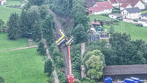 Die Bergung ist komplex.