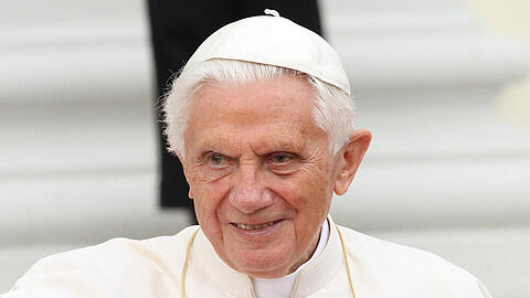 Der (damals noch nicht) emeritierte Papst Benedikt XVI. im Jahr 2012 in Berlin.