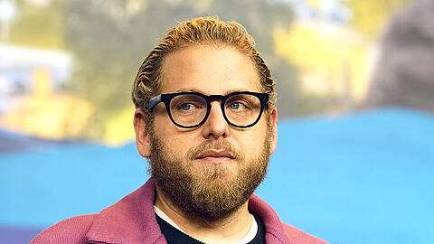 Jonah Hill bei einem Auftritt in Berlin